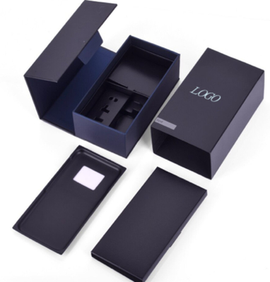 C2S Art Paper Hard Cardboard Smartphone Packaging Box B9 W9 المموج