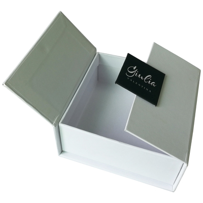 شراء 157g C2s Flip Top المغناطيسي صندوق تغليف المجوهرات ختم الساخنة SGS online manufacture