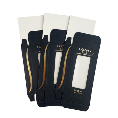 شراء Pantone Small Flat Gift Eyelash Magnetic Box UVI Hot Stamping online manufacture