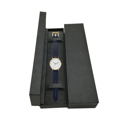 شراء 1800gsm Greyboard قابلة للطي ورقة صناديق الساعات بالورنيش online manufacture