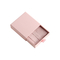 صندوق مجوهرات مغناطيسي باللون الرمادي الوردي المخملي 2 مم