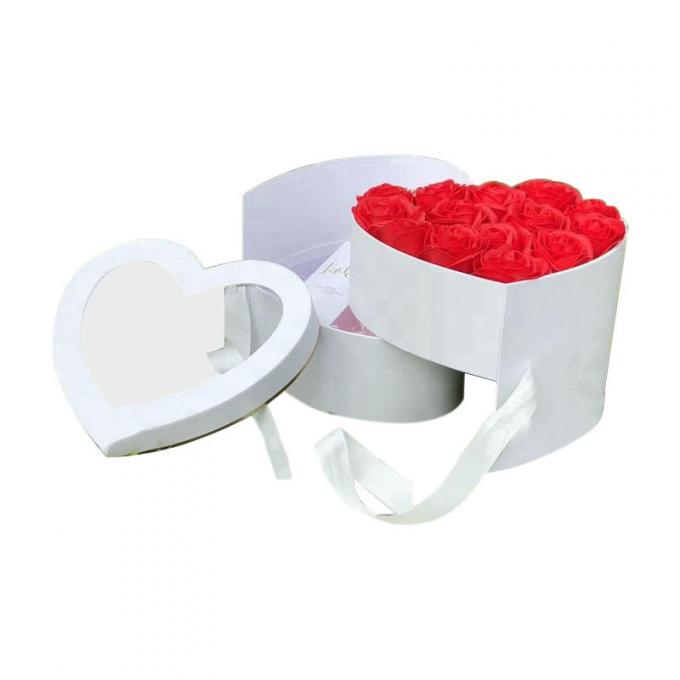 Dia 310mm علب هدايا زهور على شكل قلب 100mm إلى 300mm 1