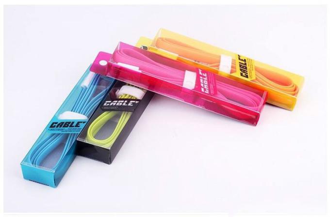 IPhone Samsung 1M 3FT Usb Cable PVC Packaging Box 14g 16g 1